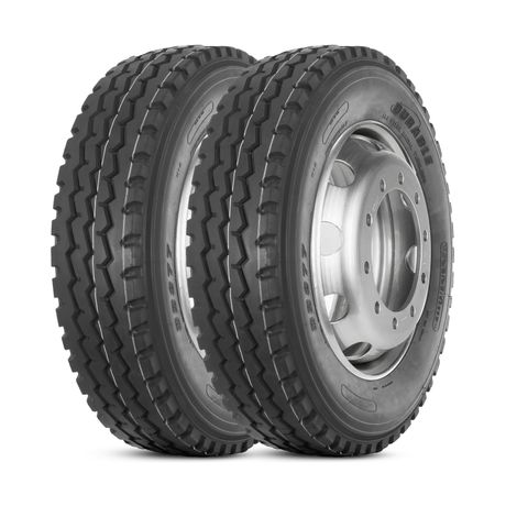 Kit 2 Pneu Durable Aro 22.5 275/80r22.5 149/146M 16PR TL DR877 Liso Misto Kit 2 Pneu Durable Aro 22.5 275/80r22.5 149/146M 16PR TL DR877 Liso Misto