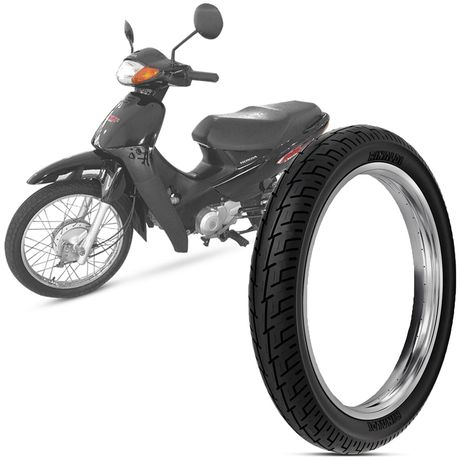 Pneu Moto Biz 100 Rinaldi Aro 14 80/100-14 49L Traseiro BS32 Pneu Moto Biz 100 Rinaldi Aro 14 80/100-14 49L Traseiro BS32
