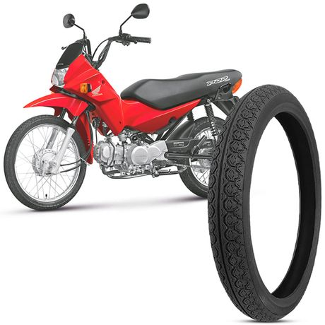 Pneu Moto Pop 100 Technic Aro 17 60/100-17 33L Dianteiro Tiger Pneu Moto Pop 100 Technic Aro 17 60/100-17 33L Dianteiro Tiger