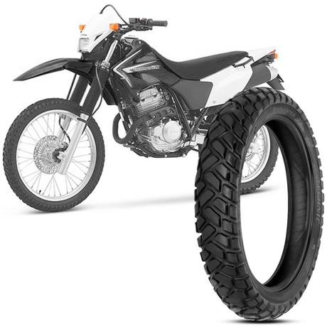 Pneu Moto XR 250 Technic Aro 18 120/80-18 62S Traseiro Endurance Pneu Moto XR 250 Technic Aro 18 120/80-18 62S Traseiro Endurance