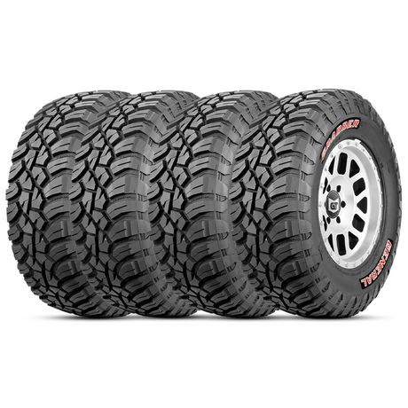 Kit 4 Pneu General by Continental Aro 16 265/75r16 112/109Q TL LRC FR Grabber X3 SLR Kit 4 Pneu General by Continental Aro 16 265/75r16 112/109Q TL LRC FR Grabber X3 SLR