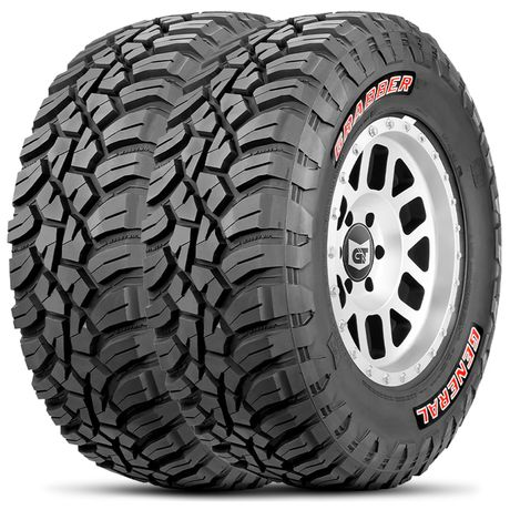 Kit 2 Pneu General by Continental Aro 16 265/75r16 112/109Q TL LRC FR Grabber X3 SLR Kit 2 Pneu General by Continental Aro 16 265/75r16 112/109Q TL LRC FR Grabber X3 SLR