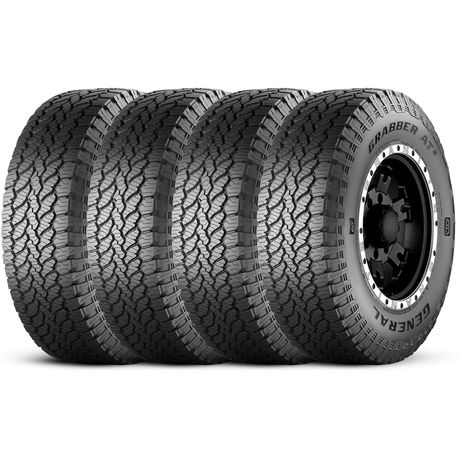 Kit 4 Pneu General by Continental Aro 15 225/75R15 102T TL FR Grabber AT3 Kit 4 Pneu General by Continental Aro 15 225/75R15 102T TL FR Grabber AT3