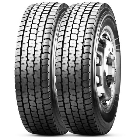 Kit 2 Pneu Argantis by Prometeon Aro 22.5 295/80R22.5 152/148M TL M+S A.R70D Borrachudo Rodoviário Kit 2 Pneu Argantis by Prometeon Aro 22.5 295/80R22.5 152/148M TL M+S A.R70D Borrachudo Rodoviário