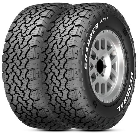Kit 2 Pneu Aro 15 225/70R15 General by Continental FR Grabber A/TX 100T SL RWL Kit 2 Pneu Aro 15 225/70R15 General by Continental FR Grabber A/TX 100T SL RWL