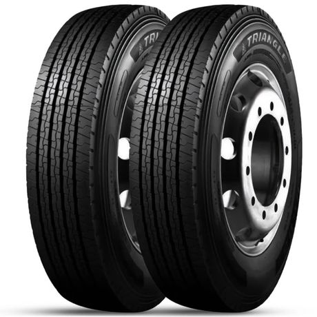 Kit 2 Pneu Aro 17.5 215/75R17.5 Triangle TR685 135/133L 16PR TL Liso Rodoviário Kit 2 Pneu Aro 17.5 215/75R17.5 Triangle TR685 135/133L 16PR TL Liso Rodoviário