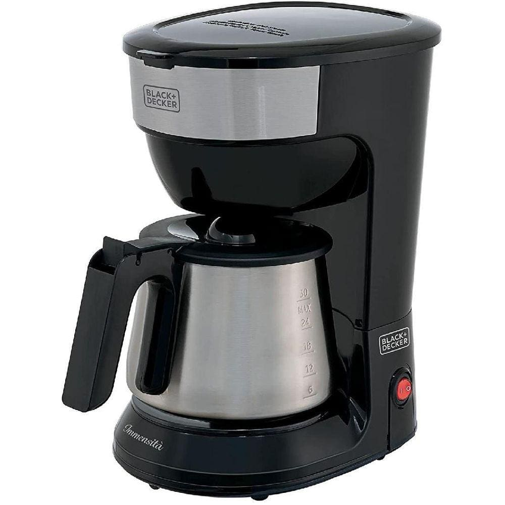 Cafeteira Elétrica Em Inox 38 Xícaras Immensita Black+Decker Cafeteira Elétrica Em Inox 38 Xícaras Immensita Black+Decker