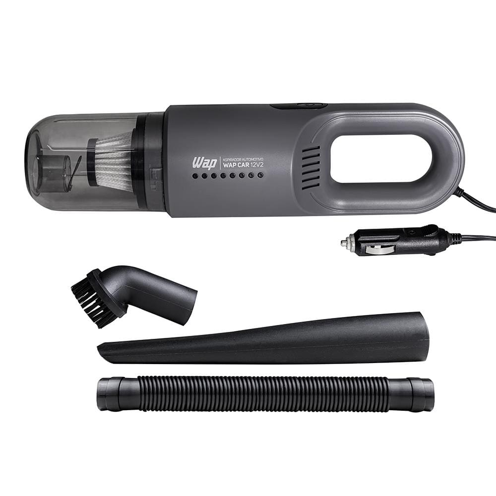 Aspirador Automotivo Wap Car 12V2 180W a Bateria - Cinza Aspirador Automotivo Wap Car 12V2 180W a Bateria - Cinza
