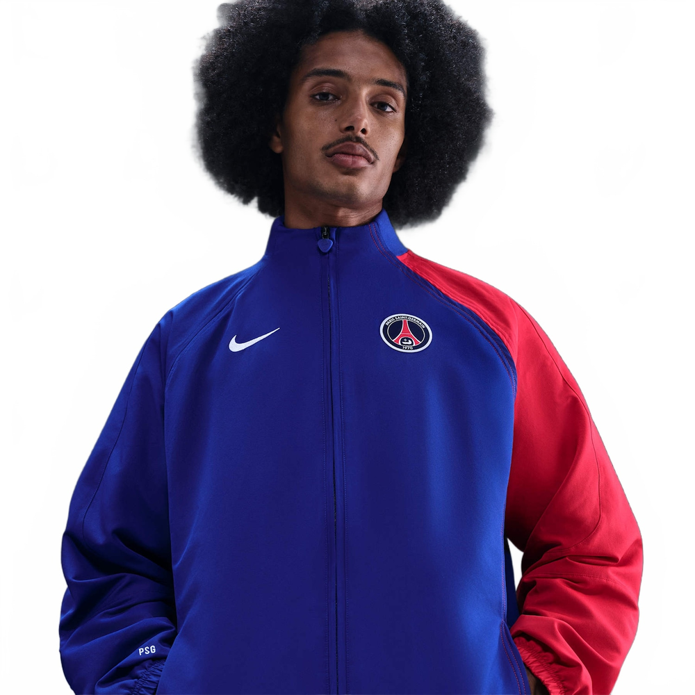 Jaqueta Paris Saint-Germain Nike Reedição Total 90 Masculina Jaqueta Paris Saint-Germain Nike Reedição Total 90 Masculina