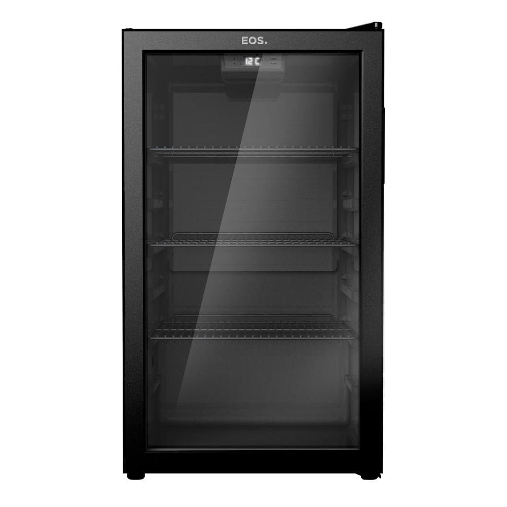 Refrigerador Expositor Vertical EOS Eco Gelo 124L EEV120P Preto 110V Refrigerador Expositor Vertical EOS Eco Gelo 124L EEV120P Preto 110V
