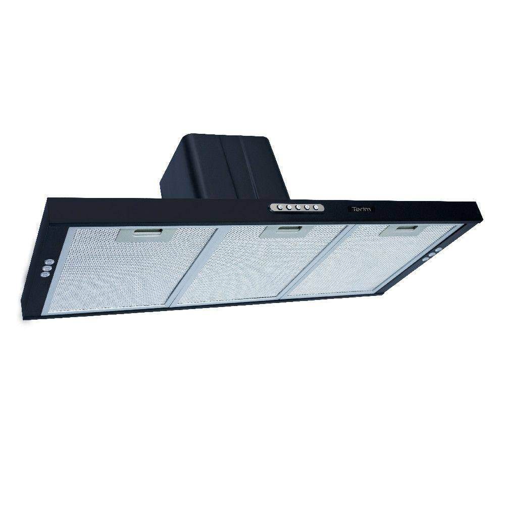 Depurador Terim Compact New Embutir Black 75 Cm - 110V Depurador Terim Compact New Embutir Black 75 Cm - 110V