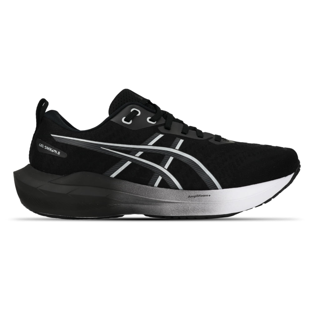 Tênis ASICS GEL-Shogun 8 - Masculino - PRETO/PRATA Tênis ASICS GEL-Shogun 8 - Masculino - PRETO/PRATA