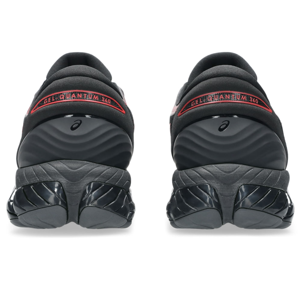 Tênis ASICS GEL-Quantum 360 VIII - Unissex - Preto/Vermelho