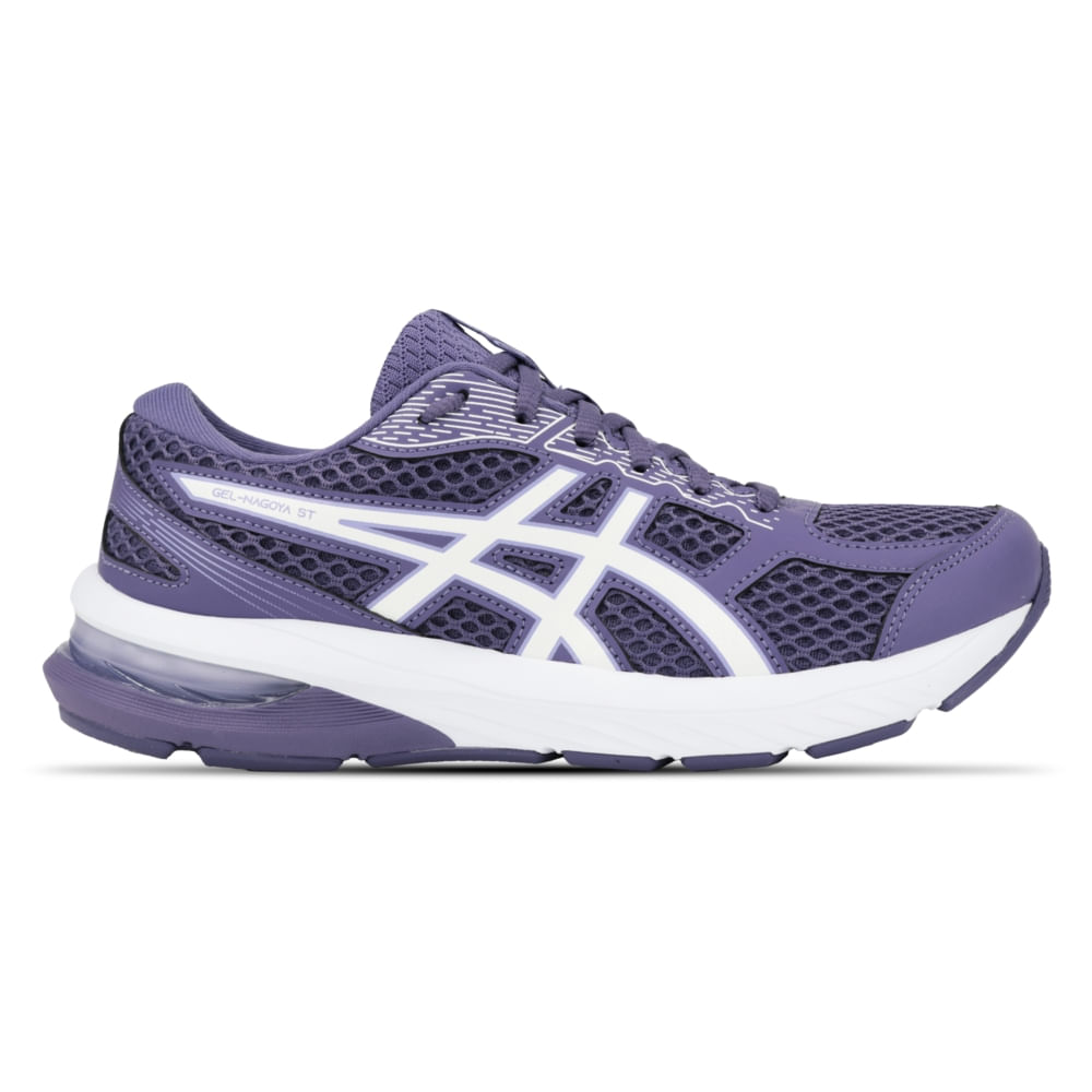 Tênis ASICS GEL-Nagoya St - Feminino - Roxo/Azul Tênis ASICS GEL-Nagoya St - Feminino - Roxo/Azul