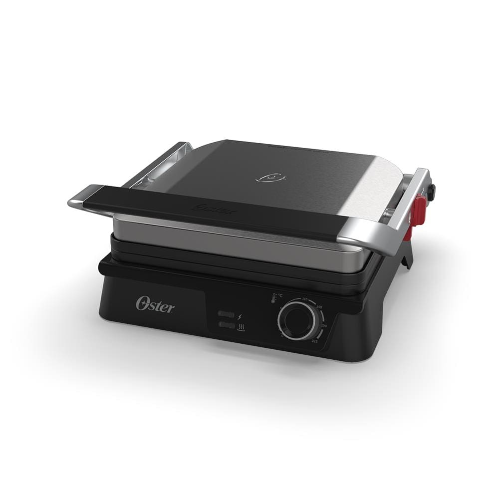 Grill Elétrico Multiuso Oster OGRL610 2em1 1600W Chapa Antiaderente Controle de Temperatura - 110V Grill Elétrico Multiuso Oster OGRL610 2em1 1600W Chapa Antiaderente Controle de Temperatura - 110V