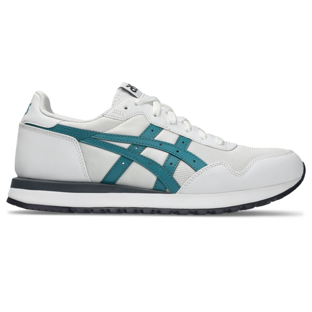 Tênis ASICS Tiger Runner - Unissex - Branco/Azul Tênis ASICS Tiger Runner - Unissex - Branco/Azul