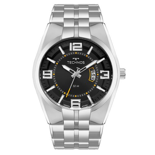 Relógio Technos Masculino Skymaster Prata - 2115TXK/1P 2115TXK/1P