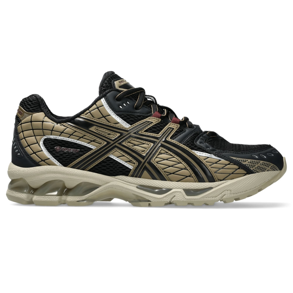 Tênis ASICS GEL-Nimbus 10.1 Gtx - Unissex - Preto/Marrom Tênis ASICS GEL-Nimbus 10.1 Gtx - Unissex - Preto/Marrom