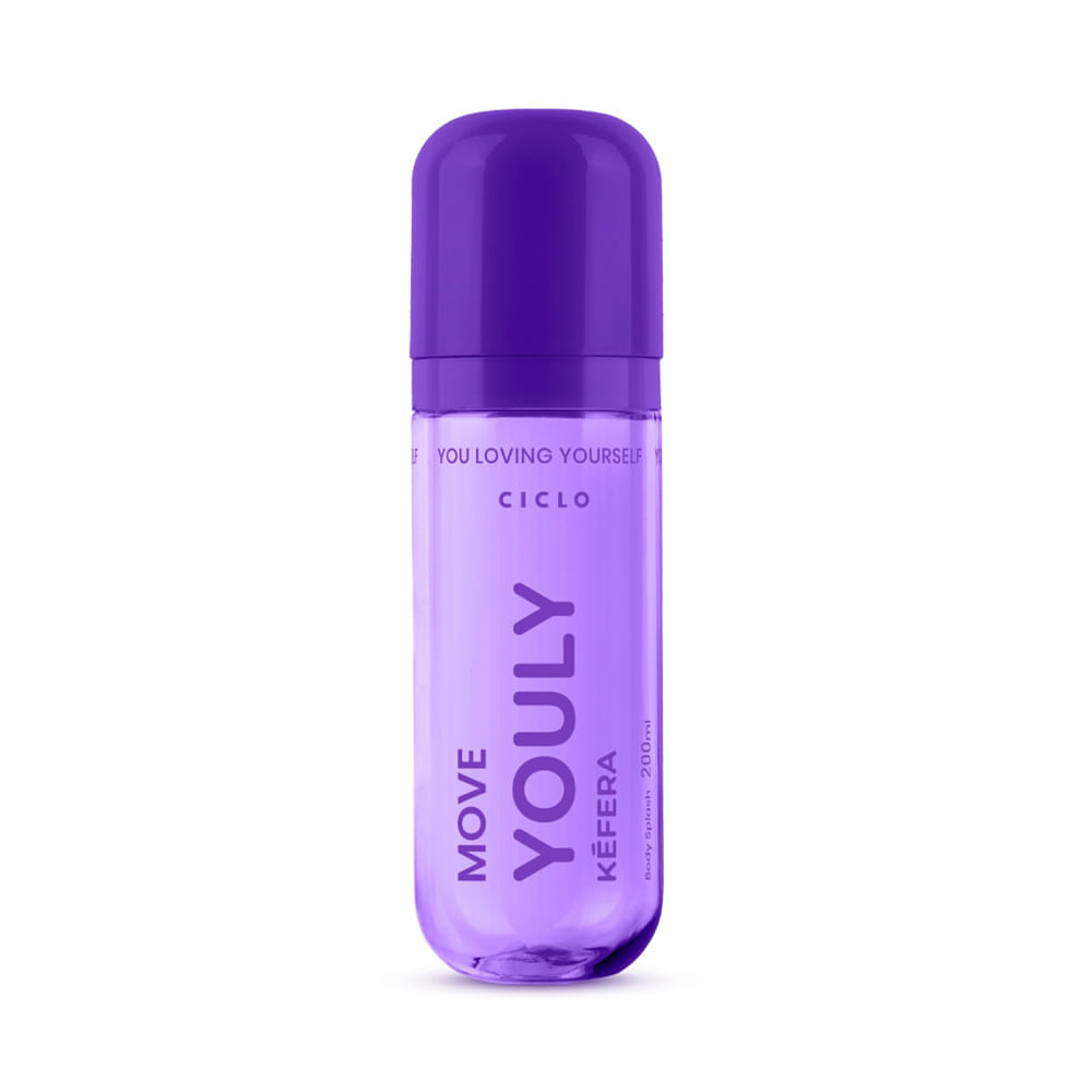 Body splash ciclo by kéfera move youly 200ml Body splash ciclo by kéfera move youly 200ml