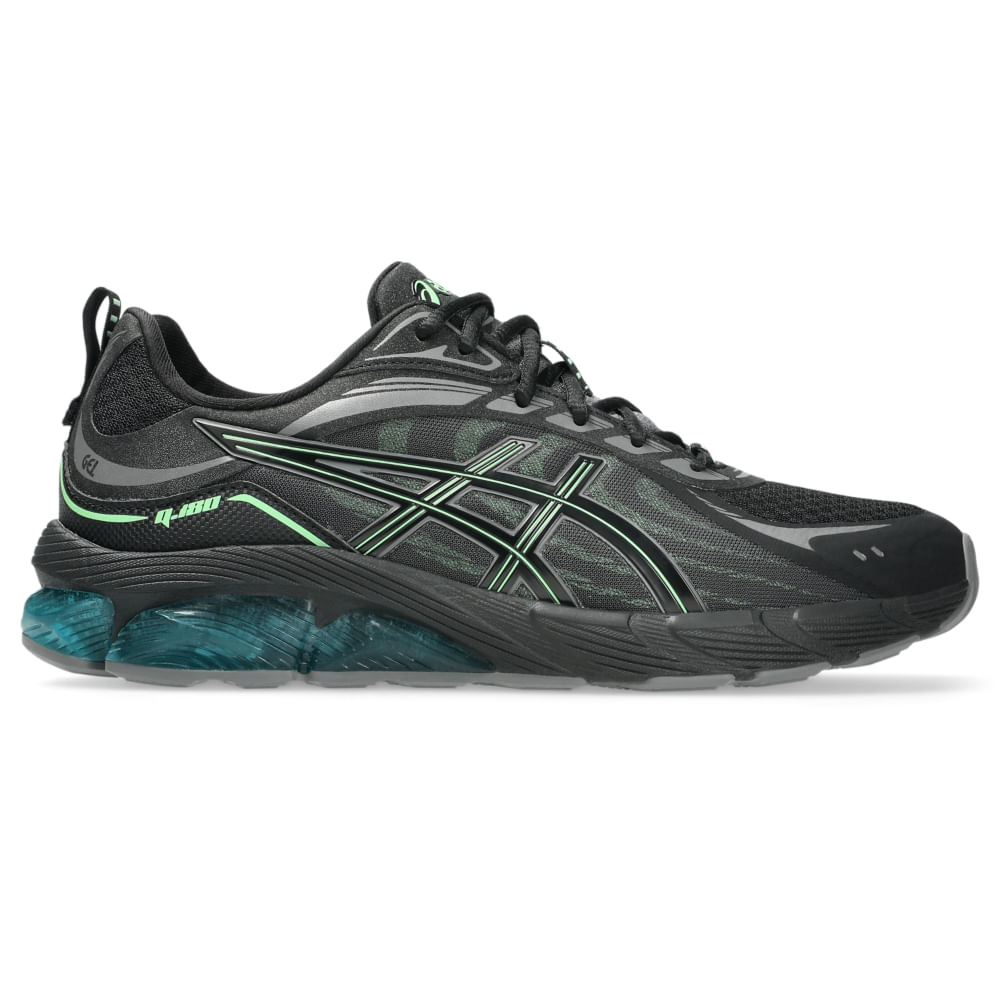 Tênis ASICS GEL-Quantum 180 Viii - Unissex - Preto/Verde Tênis ASICS GEL-Quantum 180 Viii - Unissex - Preto/Verde