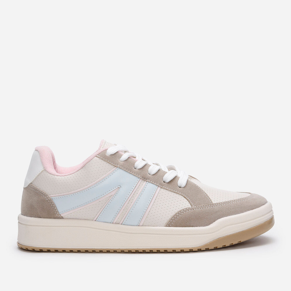 Tênis casual com recortes ace colorido Tênis casual com recortes ace colorido