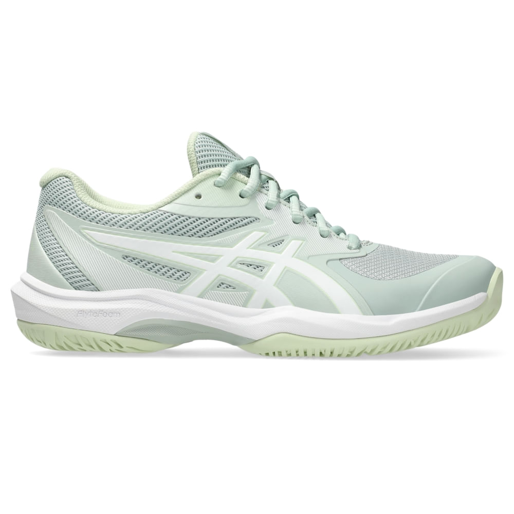 Tênis ASICS Game Ff - Feminino - Verde/Branco Tênis ASICS Game Ff - Feminino - Verde/Branco
