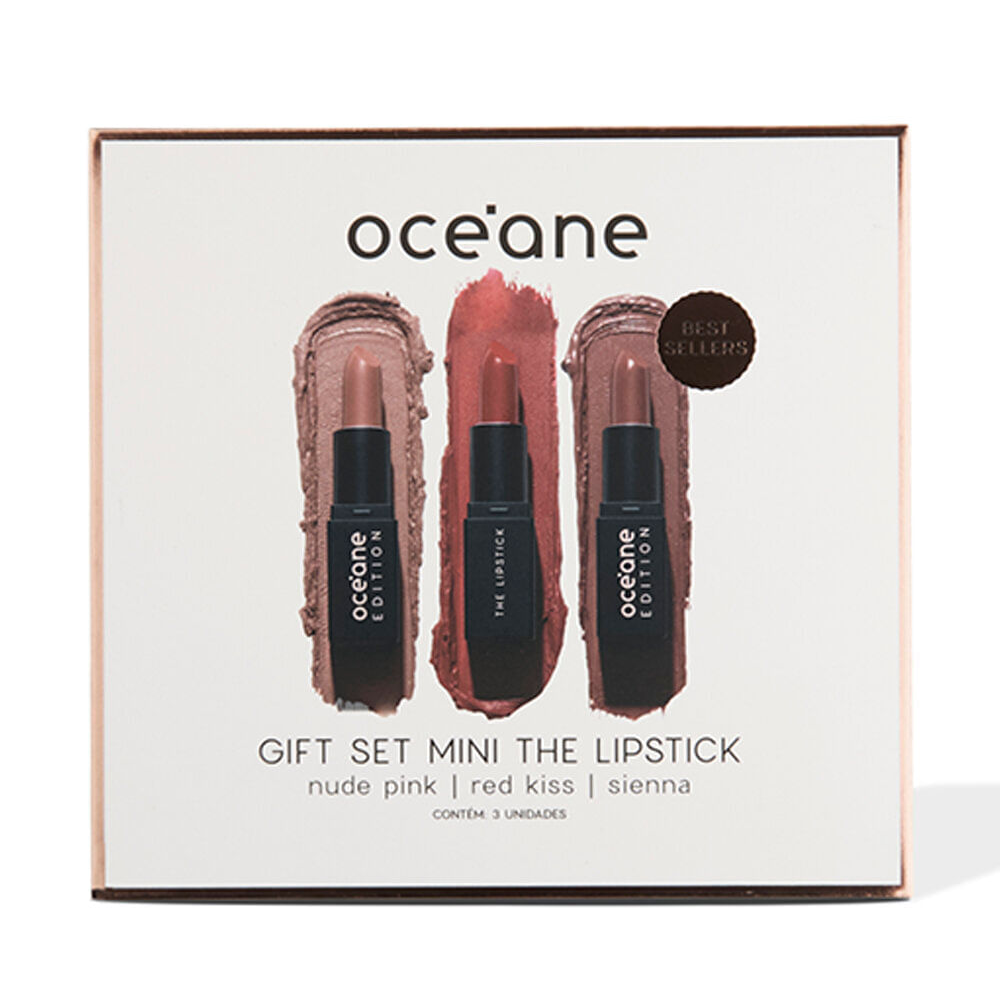 Kit océane gift set mini batom the lipstick Kit océane gift set mini batom the lipstick