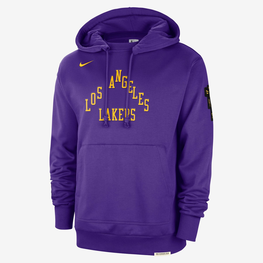 Blusão Nike Los Angeles Lakers City Edition Masculino Blusão Nike Los Angeles Lakers City Edition Masculino