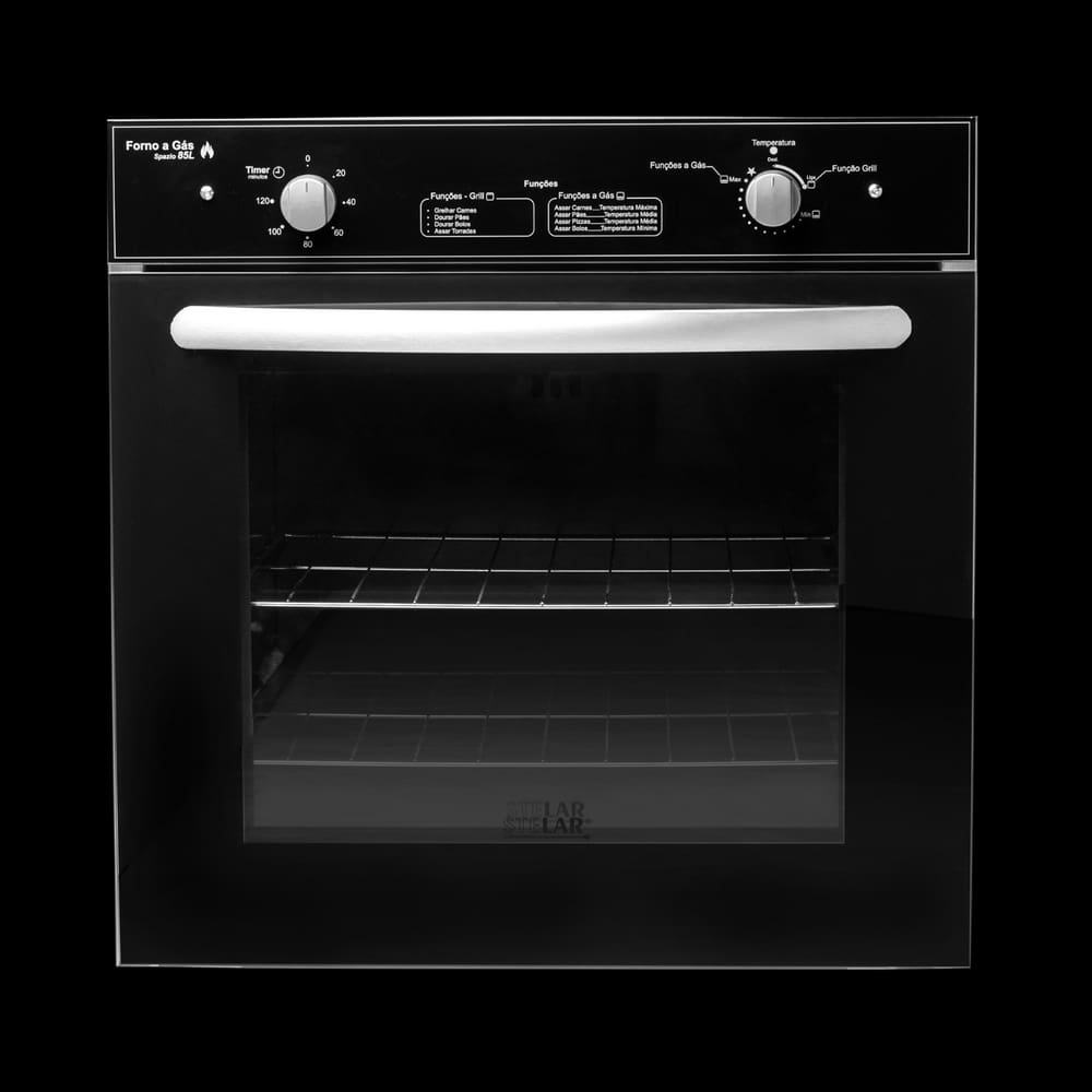 Forno Elétrico De Embutir Stelar Torino 85L Pto - 220V Forno Elétrico De Embutir Stelar Torino 85L Pto - 220V