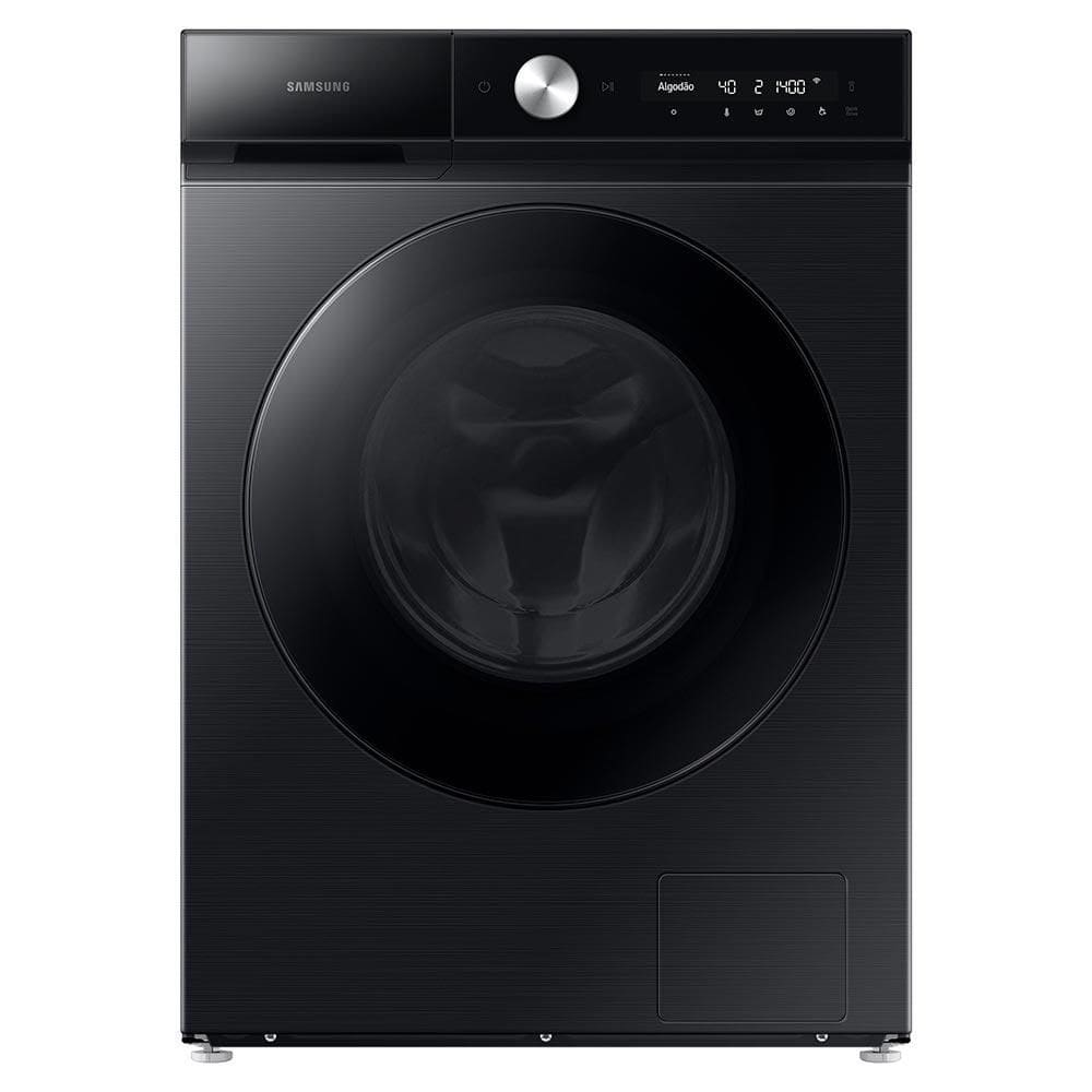 Lava & Seca 14 Kg Samsung Bespoke, Ecobubble, Black Caviar, 26 Programas de Lavagem - WD14BB944DGB - 110V Lava & Seca 14 Kg Samsung Bespoke, Ecobubble, Black Caviar, 26 Programas de Lavagem - WD14BB944DGB - 110V