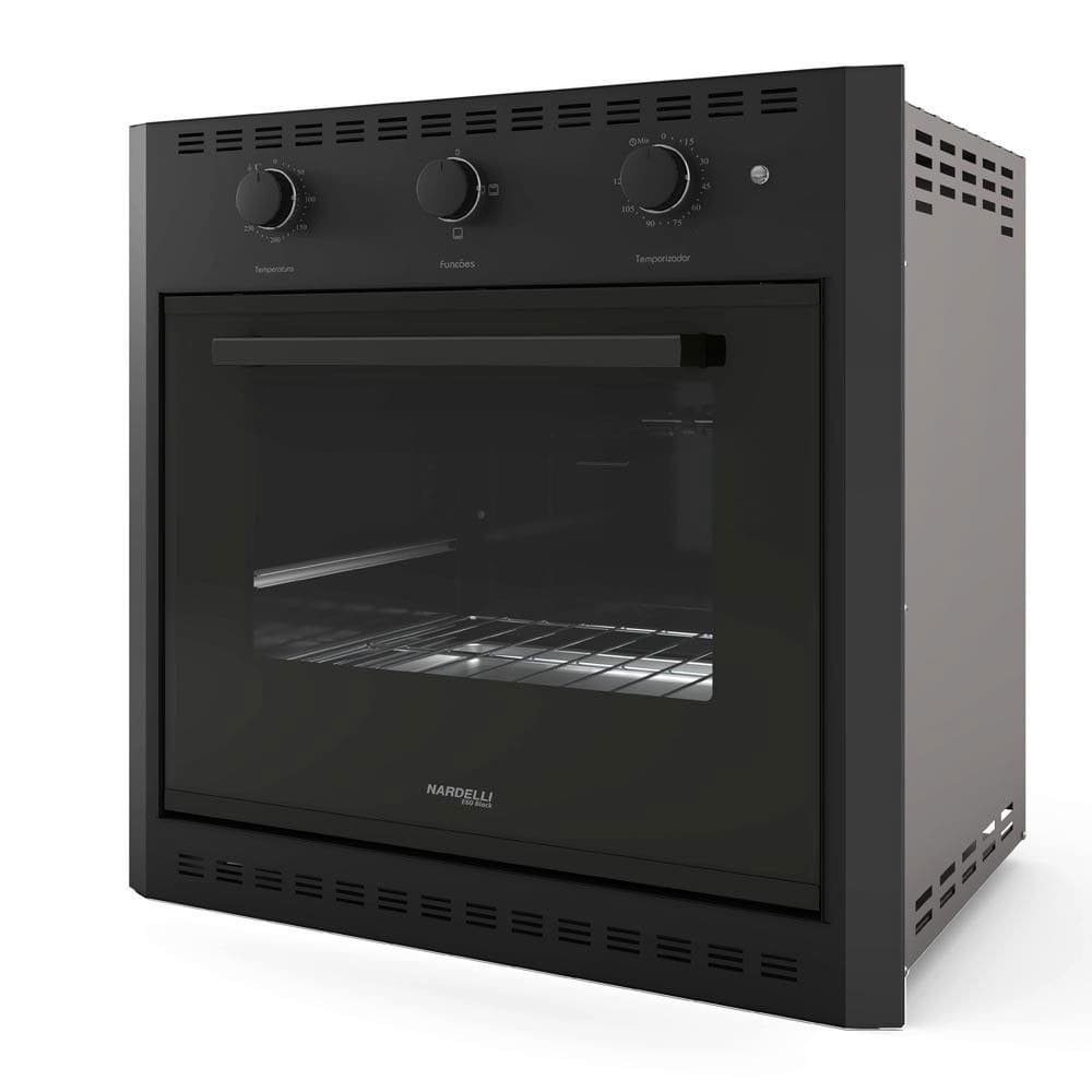 Forno Eletrico Nardelli Embutir 60l Black Eb60 - 110V