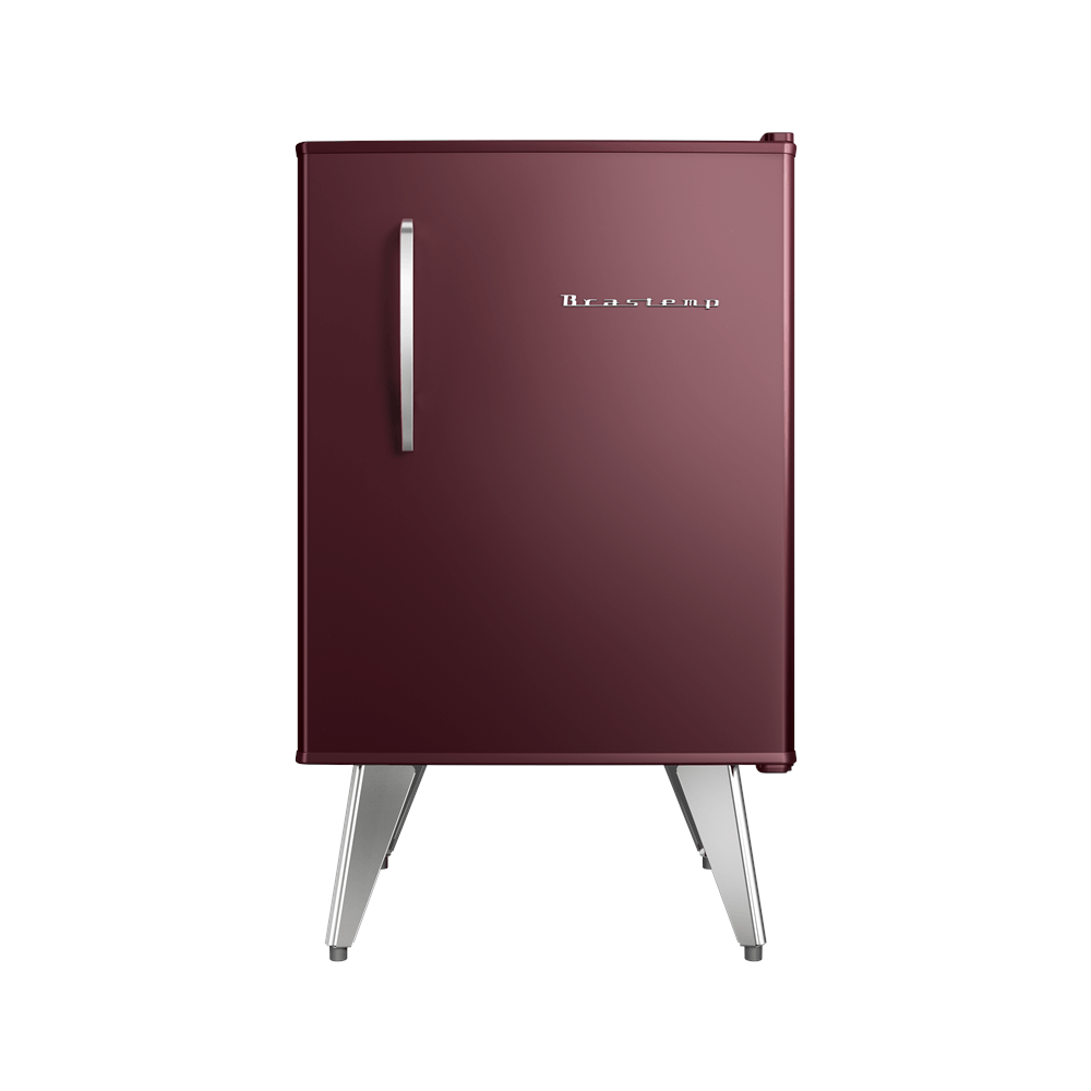 Frigobar Brastemp Retrô 76 Litros Marsala Wine - BRA08HG - 110V Frigobar Brastemp Retrô 76 Litros Marsala Wine - BRA08HG - 110V