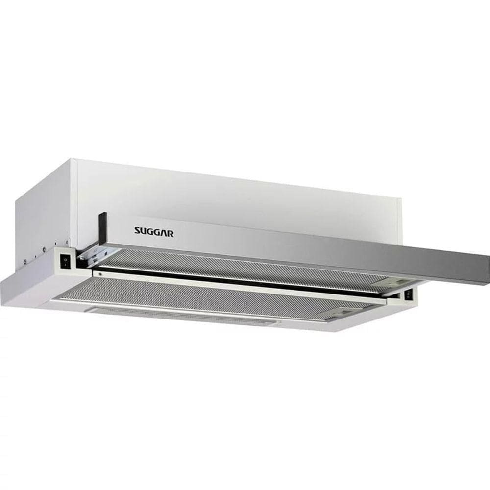 Depurador De Ar Suggar Slim De Embutir 80cm Inox 110v De81ix - Depurador de Ar Depurador De Ar Suggar Slim De Embutir 80cm Inox 110v De81ix - Depurador de Ar