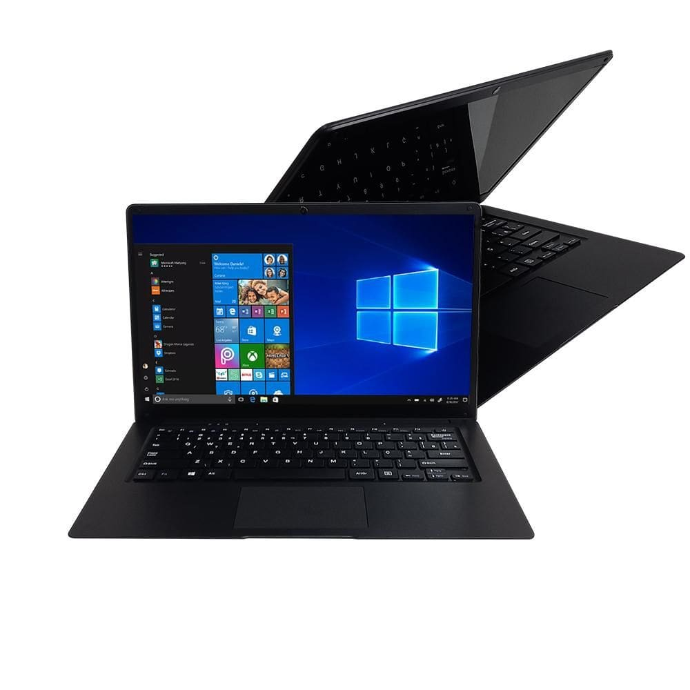 Notebook Brazil PC Intel Quad Core N3450, 6GB, HD 1TB, Windows 10, 14.1", Preto Notebook Brazil PC Intel Quad Core N3450, 6GB, HD 1TB, Windows 10, 14.1", Preto