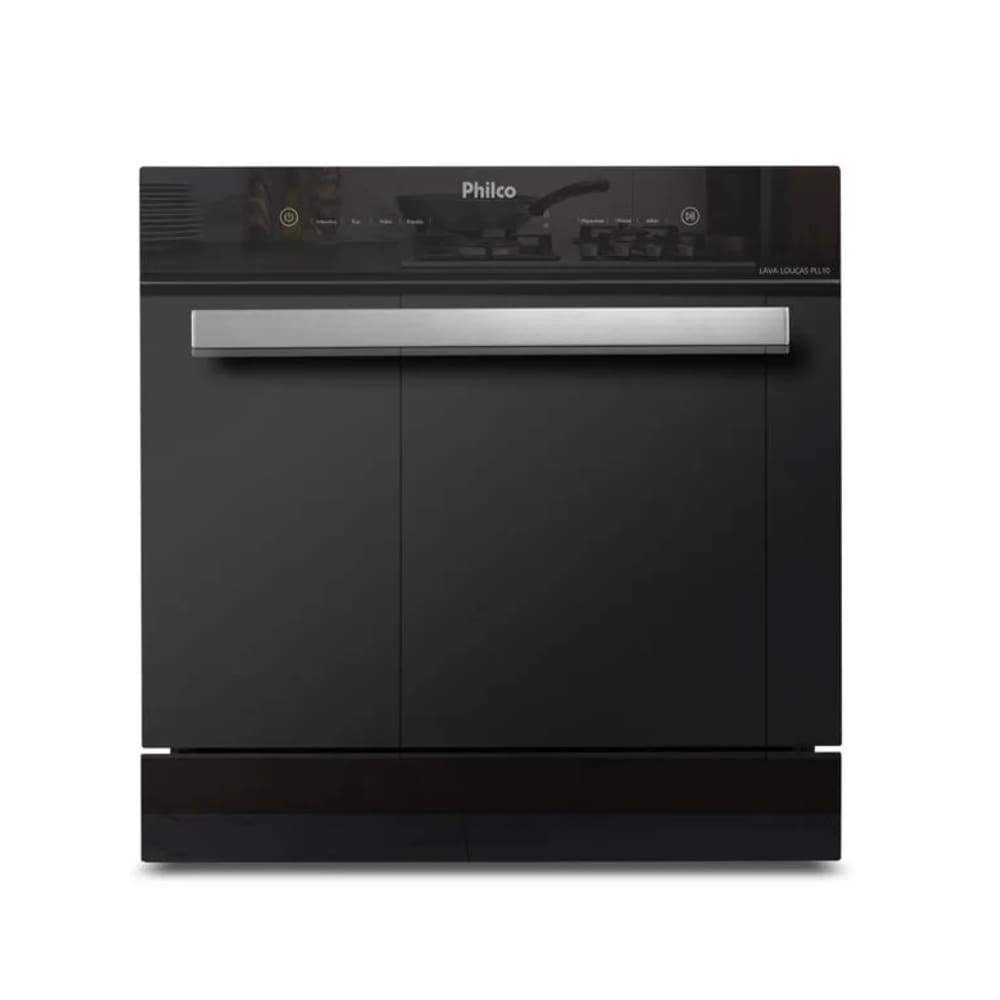 Lava Louças Philco 10 Serviços 6 Opções De Lavagem Pll10 Preto - Lava Louças Philco 10 Serviços