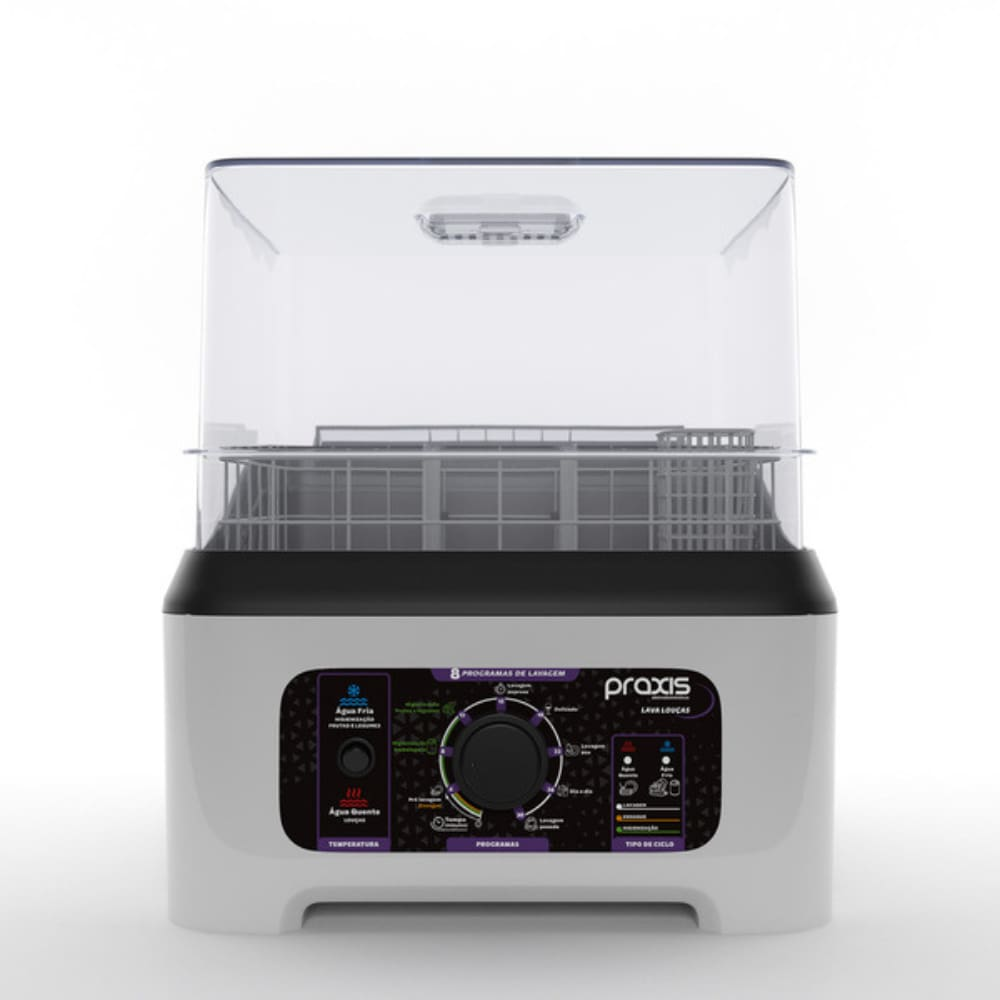 Lava-Louças Praxis 3L Lpp04 Branco - 220V Lava-Louças Praxis 3L Lpp04 Branco - 220V