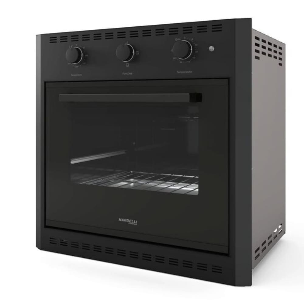 Forno Eletrico Nardelli Embutir 60l Black Eb60 - 220V