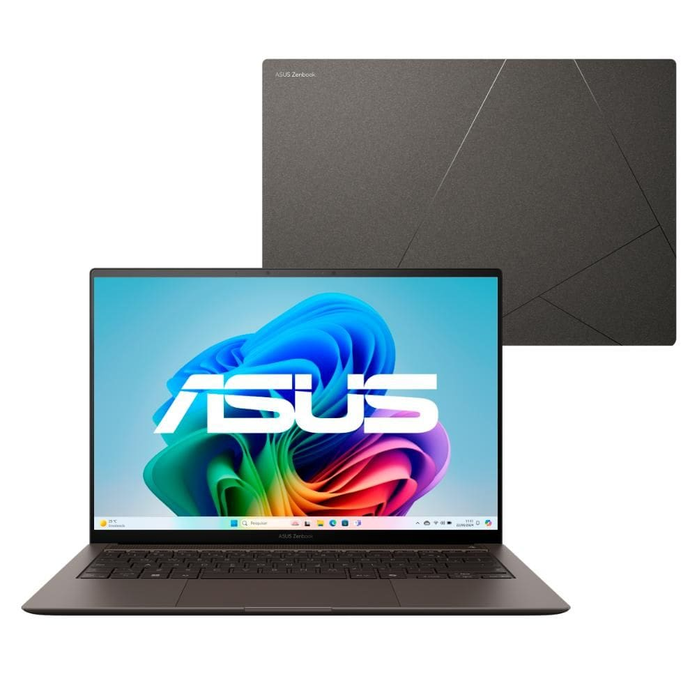 Notebook ASUS Zenbook S14 OLED UX5406SA Intel Core Ultra 7 256V 16Gb Ram 1TB SSD Windows 11 Home Tela 14" FHD 120Hz Gray - PZ176W Notebook ASUS Zenbook S14 OLED UX5406SA Intel Core Ultra 7 256V 16Gb Ram 1TB SSD Windows 11 Home Tela 14" FHD 120Hz Gray - PZ176W