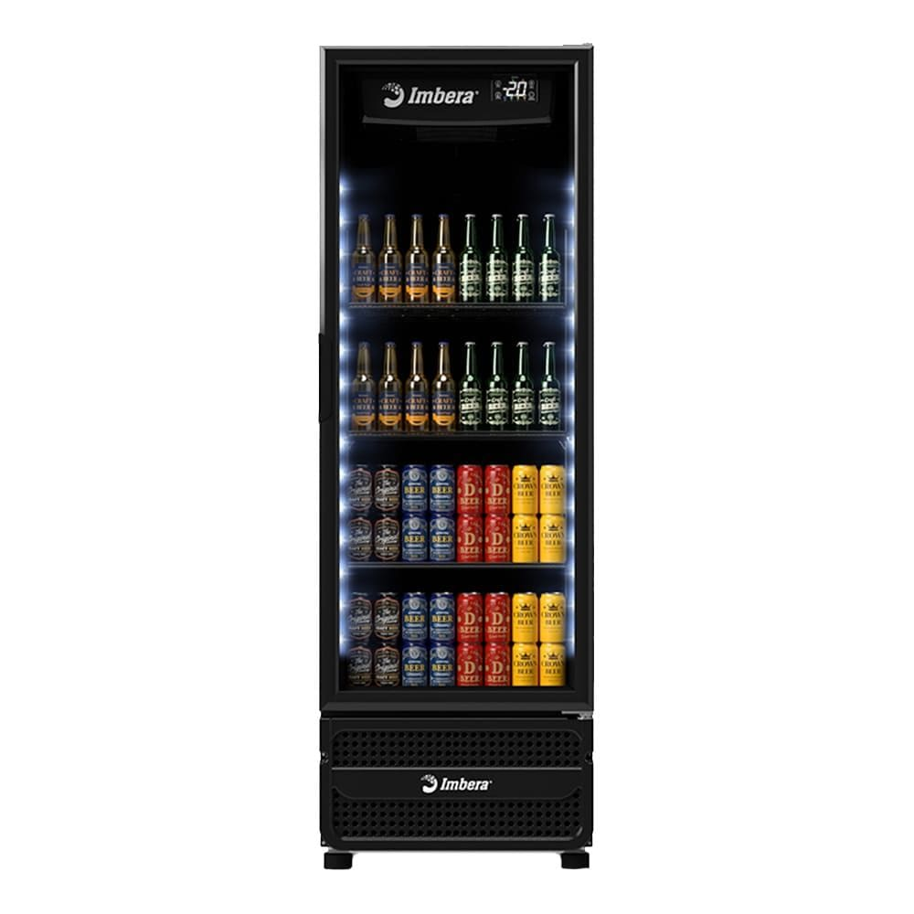 Cervejeira Vertical Imbera CCV315 Porta de Vidro Full Black 485L-220v - 220V