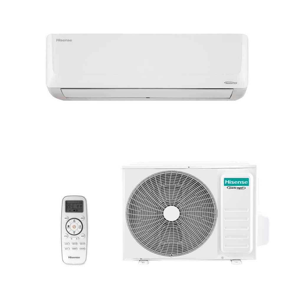 Ar Condicionado Split Hi Wall - Inverter R-32 - Hisense - 12.000 BTUs - Frio - 220V Monofásico - 220V Ar Condicionado Split Hi Wall - Inverter R-32 - Hisense - 12.000 BTUs - Frio - 220V Monofásico - 220V