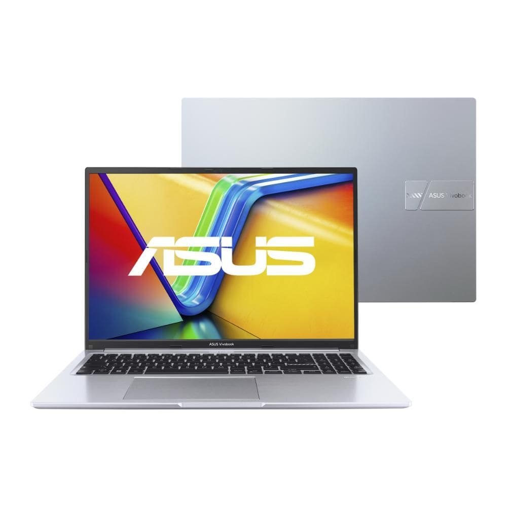 Notebook ASUS Vivobook 16 X1605VA Intel Core i7 1355U 8GB Ram 512GB SSD Windows 11 Home Tela 16" FHD Silver - MB741W Notebook ASUS Vivobook 16 X1605VA Intel Core i7 1355U 8GB Ram 512GB SSD Windows 11 Home Tela 16" FHD Silver - MB741W