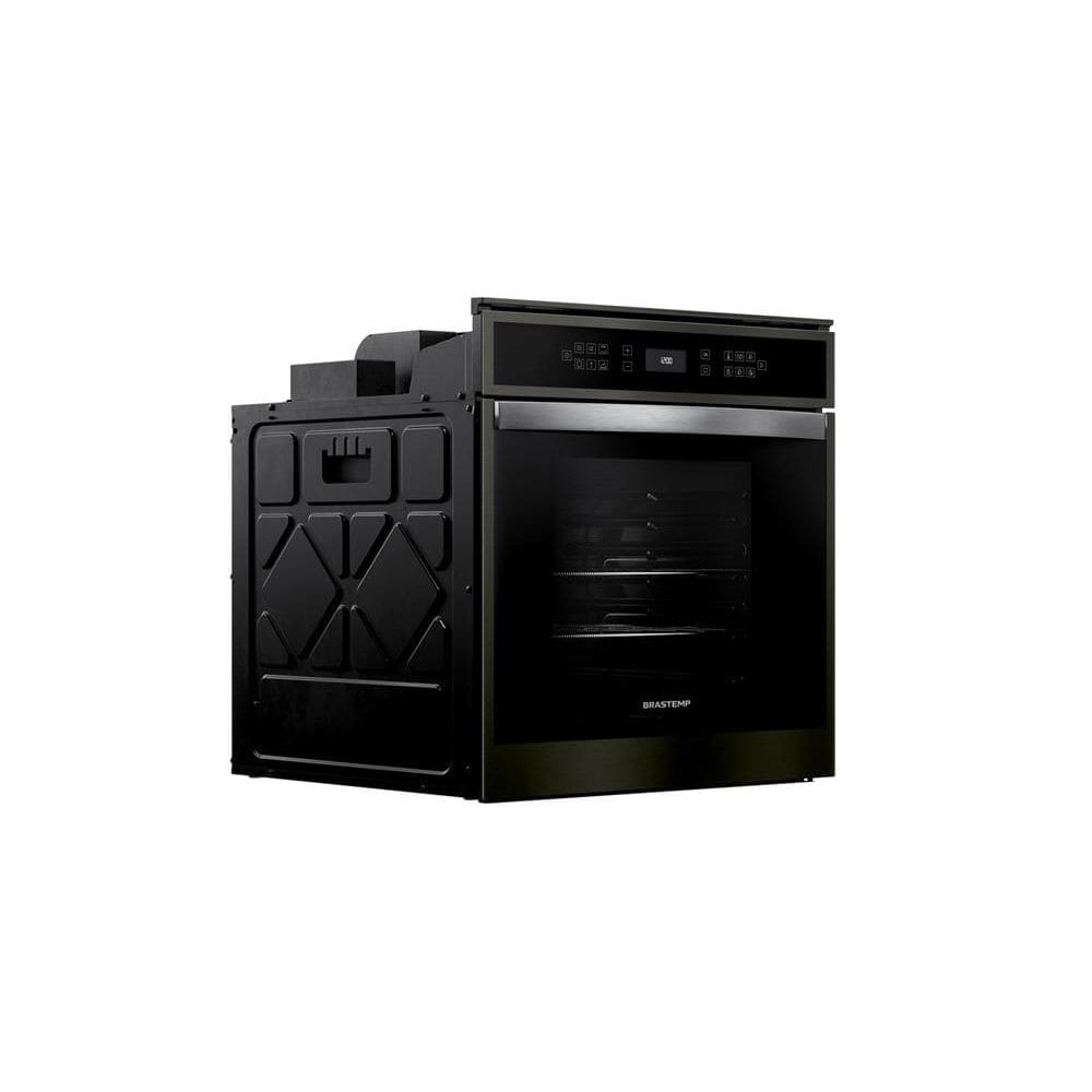 Forno de Embutir Elétrico Brastemp Eclipse Collection 84L com Convecção e Termometro Meat Control - BOT84AP - Forno de Embutir Elétrico Brastemp 84L