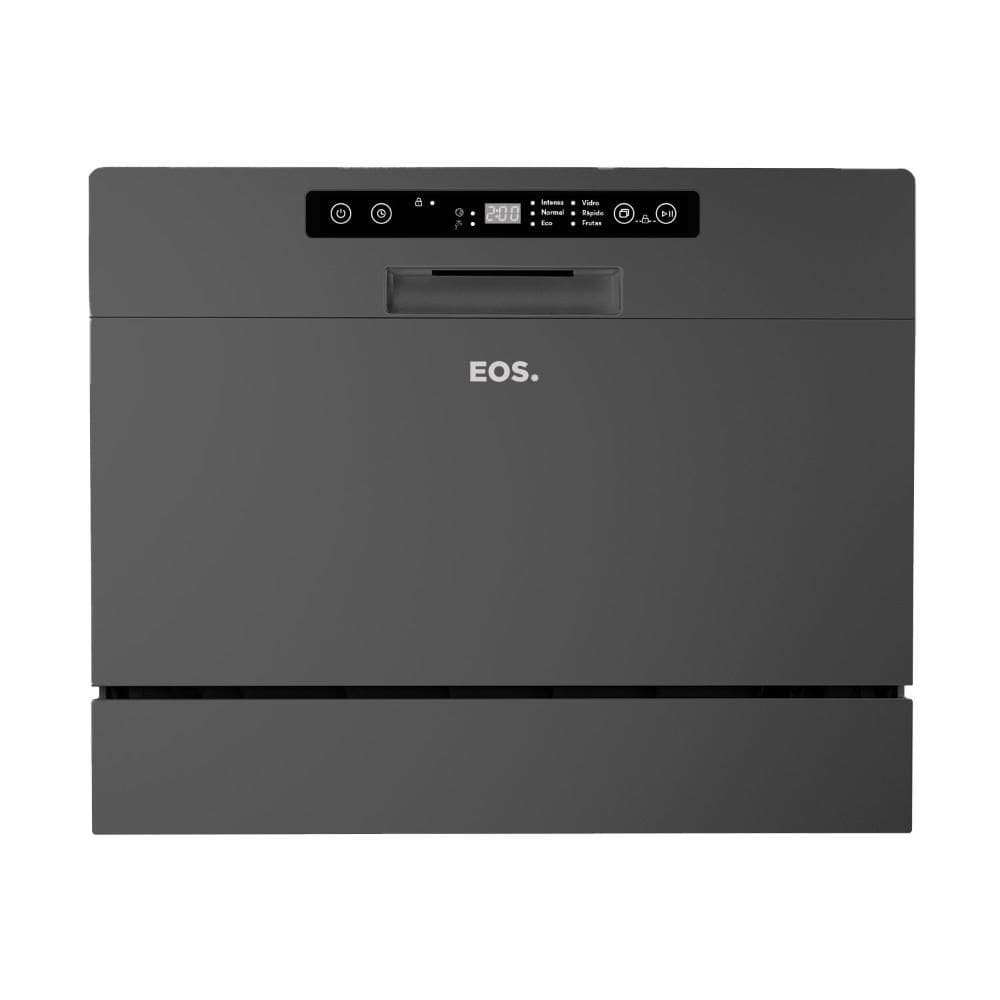 Lava-Louças EOS 6 Serviços Prata ELL06S 220V - 220V Lava-Louças EOS 6 Serviços Prata ELL06S 220V - 220V