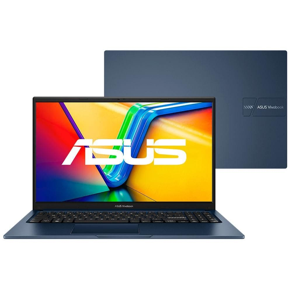 Notebook ASUS VivoBook 15, Intel Core i5, 8GB, 512GB SSD, W11 Home, 15.6`` FHD, Quiet Blue - X1504VA-NJ1743W Notebook ASUS VivoBook 15, Intel Core i5, 8GB, 512GB SSD, W11 Home, 15.6`` FHD, Quiet Blue - X1504VA-NJ1743W