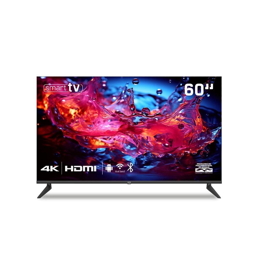 Smart Hq 60 4k Tela Sem Bordas Design Slim Hqs60nkhm Smart Hq 60 4k Tela Sem Bordas Design Slim Hqs60nkhm