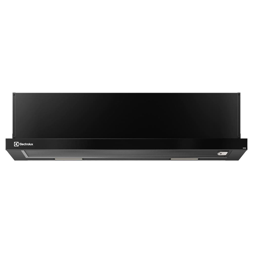 Depurador de Ar Electrolux 90cm Retrátil Preto Efficient com Luz de Led (DE9RB) - 220V