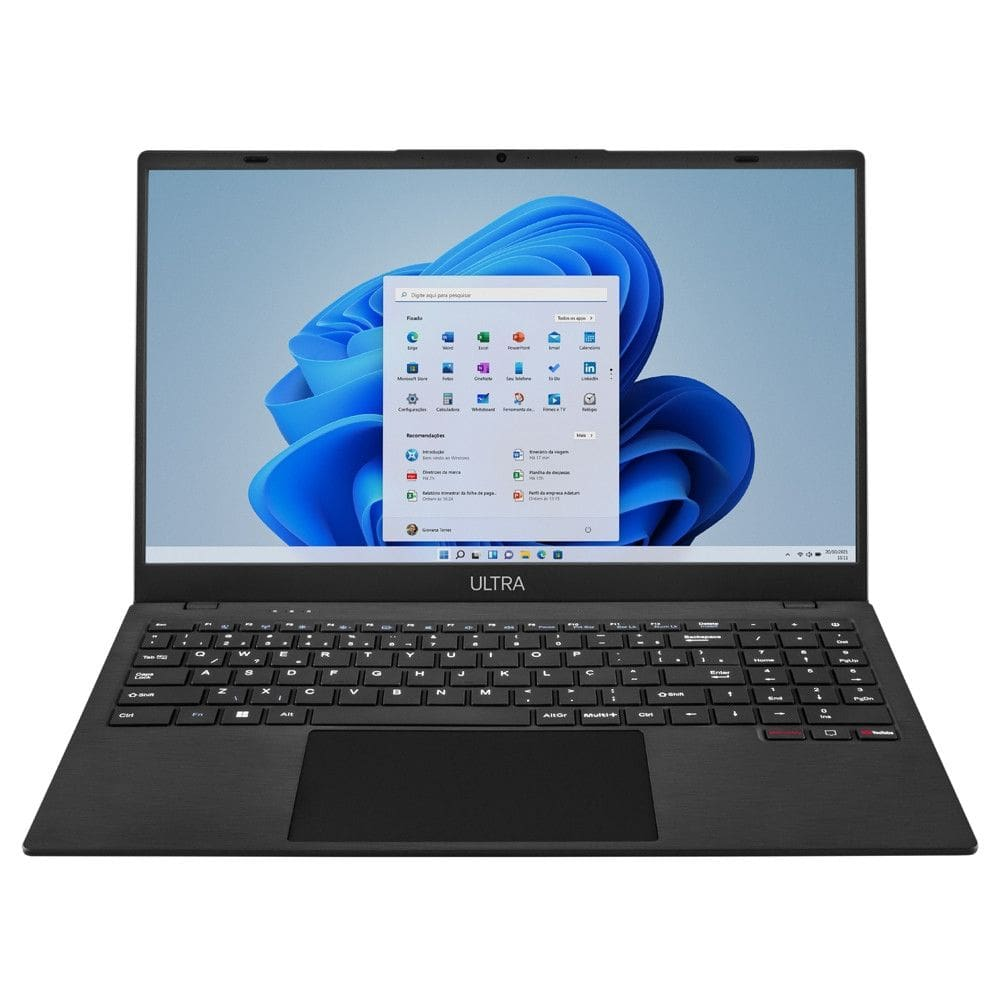 Notebook Ultra, Windows 11 Home, Tela 15,6 Pol HD, Celeron N4020C, Memória 4GB/128GB, Microsoft 365, Multi - UB261 Notebook Ultra, Windows 11 Home, Tela 15,6 Pol HD, Celeron N4020C, Memória 4GB/128GB, Microsoft 365, Multi - UB261