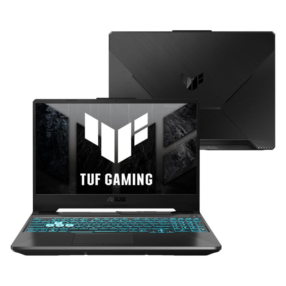 Notebook ASUS TUF Gaming A15 FA506NCR RTX 3050 AMD Ryzen 7 7435HS 16GB Ram 512GB SSD Windows 11 Home Tela 15,6" 144Hz FHD Black - HN088W Notebook ASUS TUF Gaming A15 FA506NCR RTX 3050 AMD Ryzen 7 7435HS 16GB Ram 512GB SSD Windows 11 Home Tela 15,6" 144Hz FHD Black - HN088W