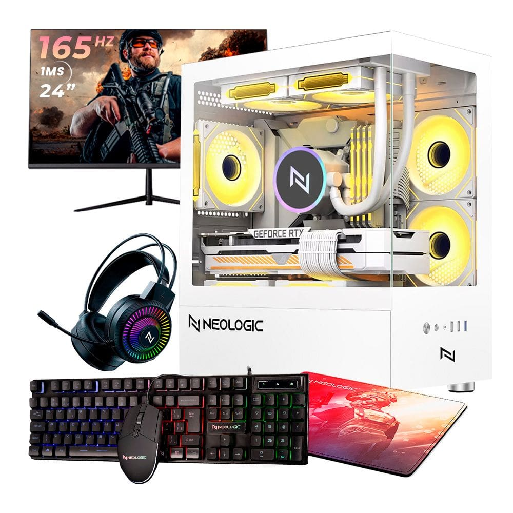 Pc Gamer Completo Ryzen 5 5600GT, 16GB 3200Mhz, (Radeon Vega 7 Integrado), A520M DX, SSD 240GB, 500W 80 Plus, 3 fans RGB, Neologic - NLI89089 Pc Gamer Completo Ryzen 5 5600GT, 16GB 3200Mhz, (Radeon Vega 7 Integrado), A520M DX, SSD 240GB, 500W 80 Plus, 3 fans RGB, Neologic - NLI89089