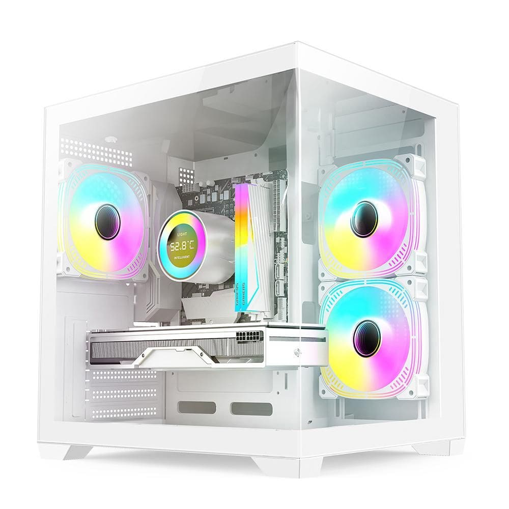 PC Gamer Skill Aquarium, AMD Ryzen 5 5600GT, 16GB 3200MHz, Radeon Vega 7, SSD 512GB M.2, Fonte 500w, Branco SKA051 PC Gamer Skill Aquarium, AMD Ryzen 5 5600GT, 16GB 3200MHz, Radeon Vega 7, SSD 512GB M.2, Fonte 500w, Branco SKA051